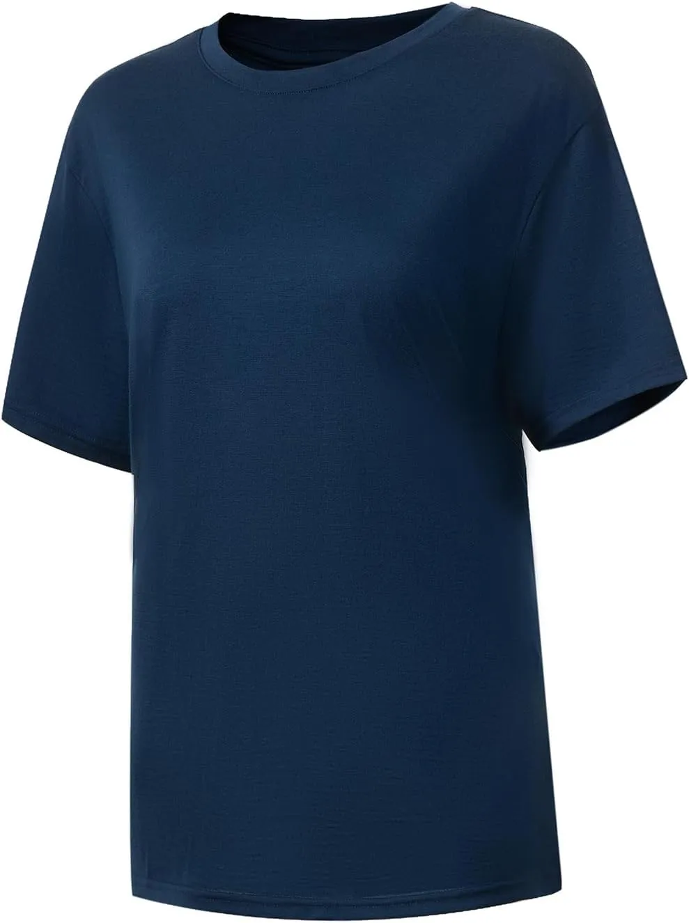 90S Thread Count 100% Merino Wool Lightweight Base Layer T-Shirt, Unisex Ultrafine 90S Thermal Breathable T-Shirt