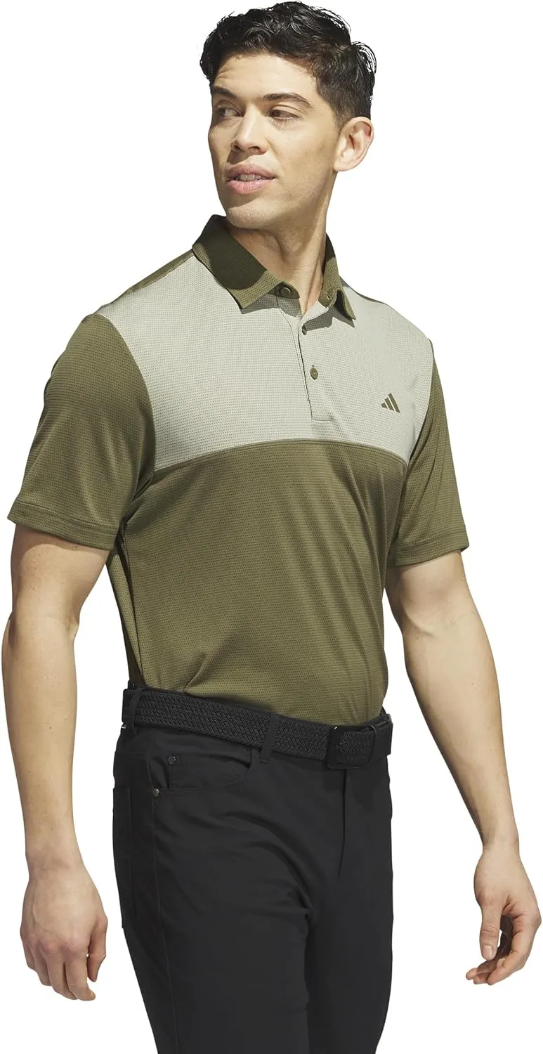 adidas Men's Core Colorblock Golf Polo Shirt