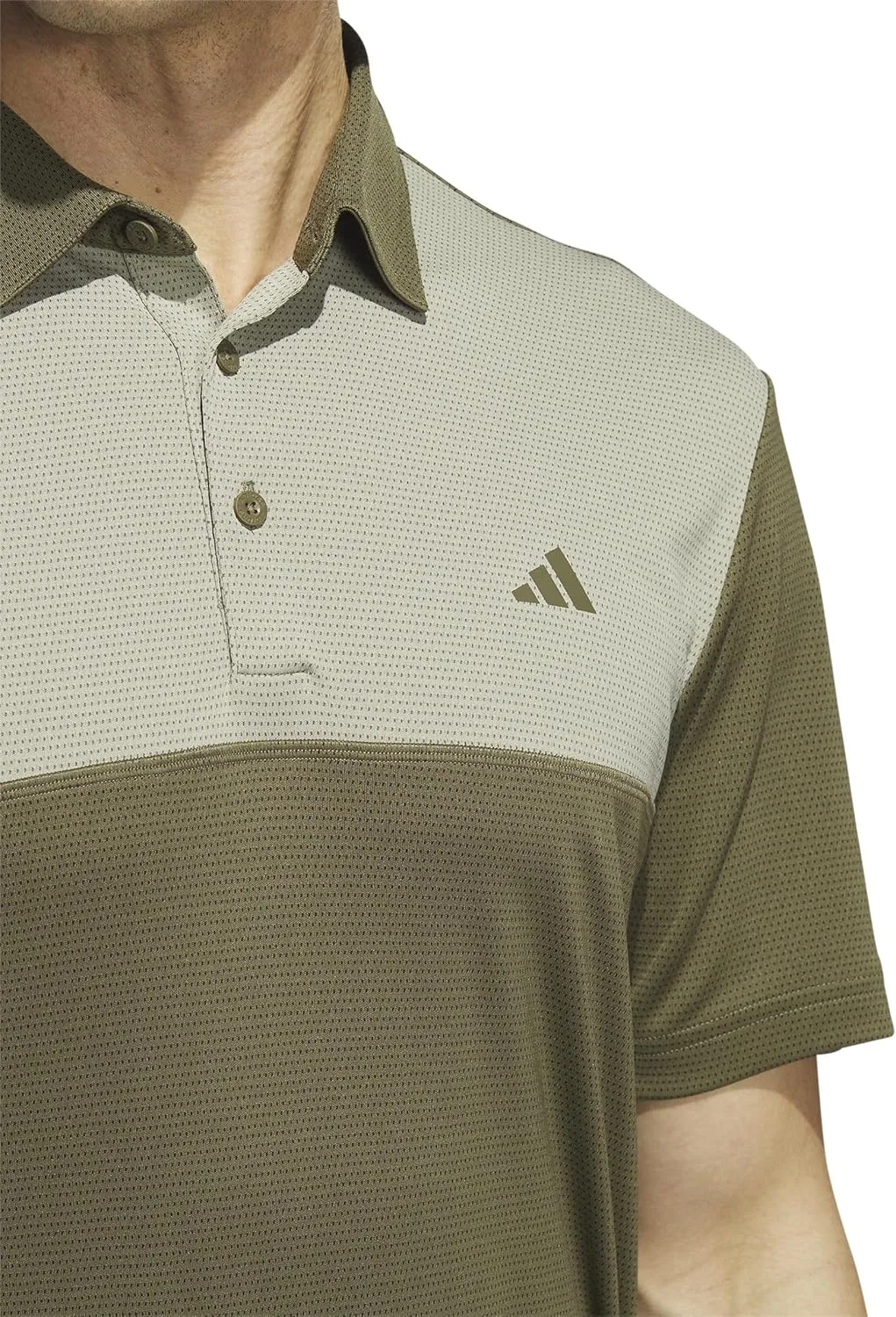 adidas Men's Core Colorblock Golf Polo Shirt