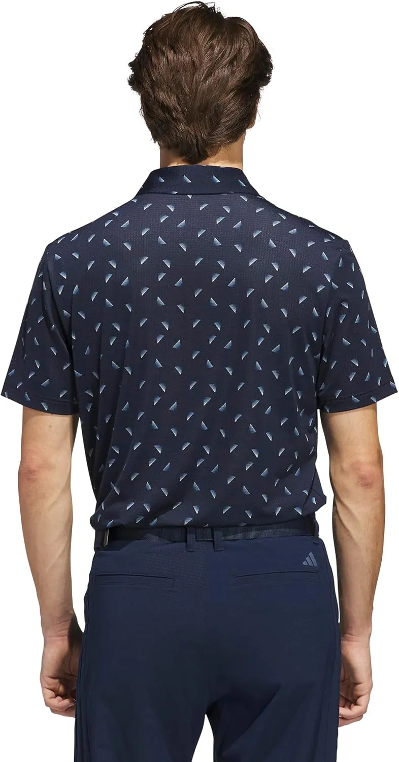 adidas Men's Ultimate365 Printed Mesh Polo Shirt