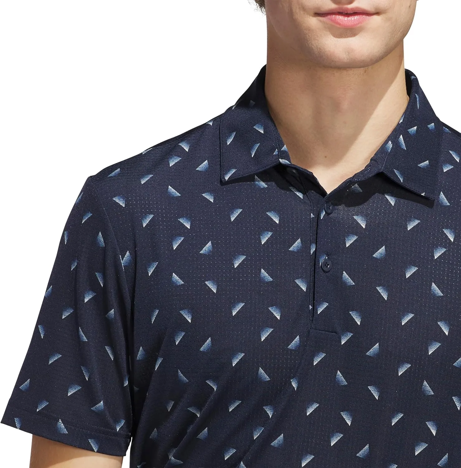 adidas Men's Ultimate365 Printed Mesh Polo Shirt
