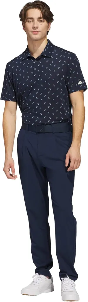 adidas Men's Ultimate365 Printed Mesh Polo Shirt