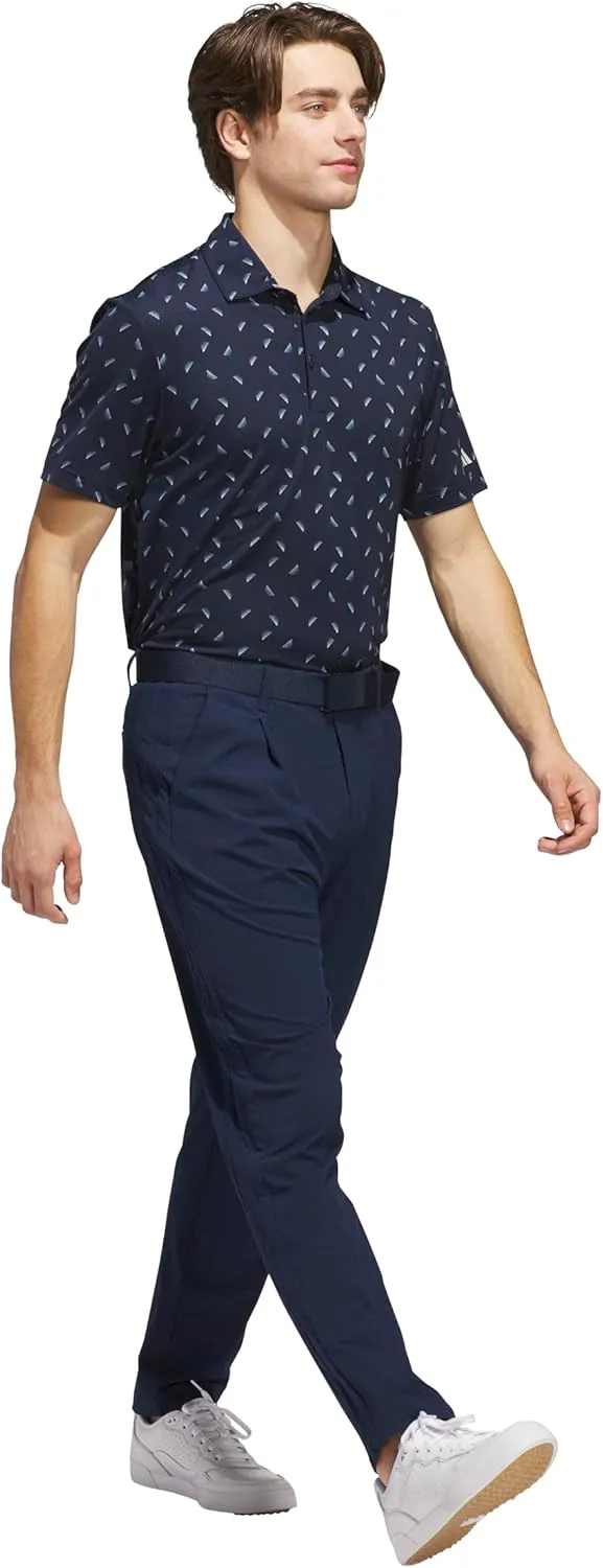 adidas Men's Ultimate365 Printed Mesh Polo Shirt