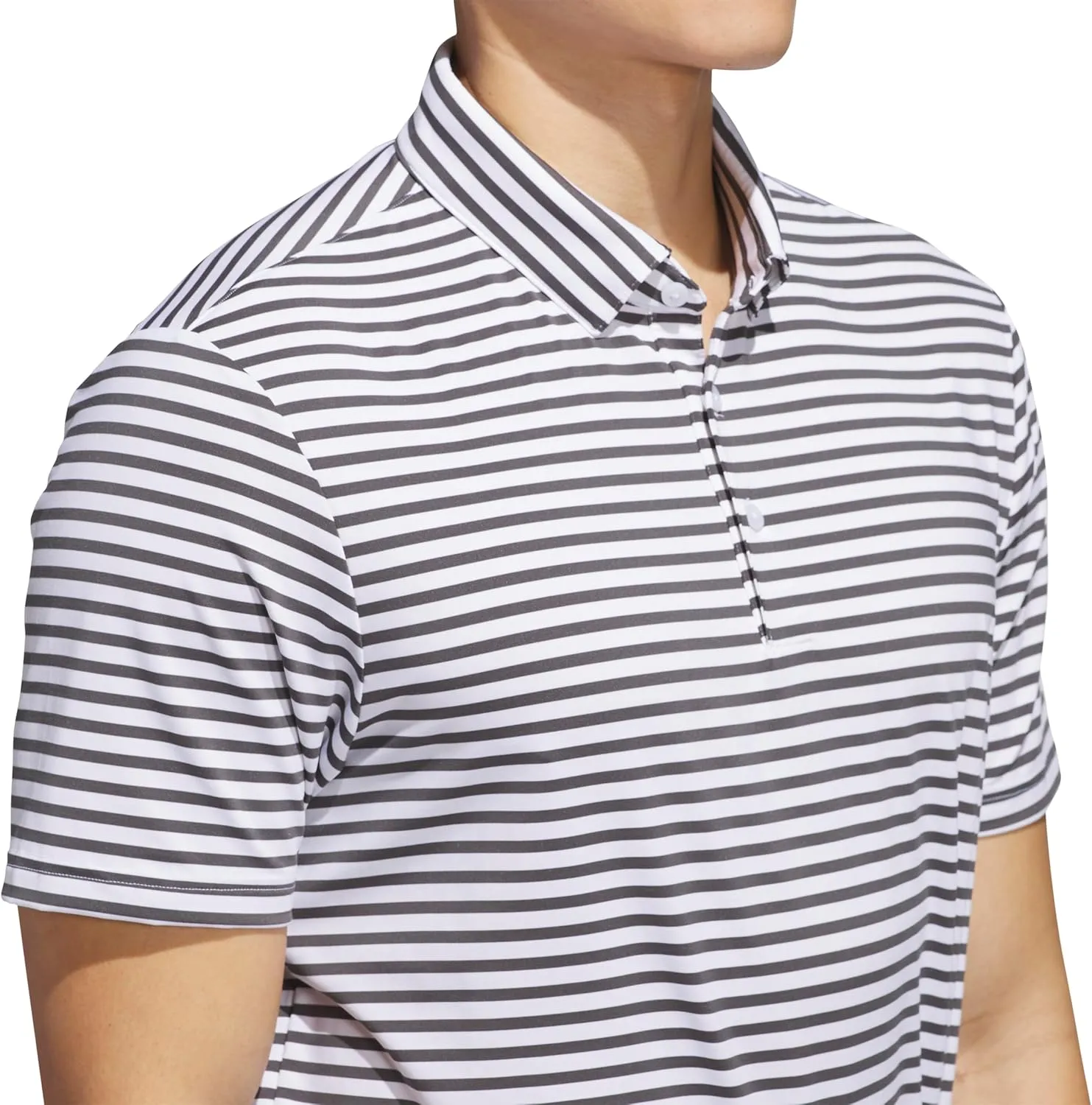adidas Men's Ultimate365 Stripe Polo Shirt