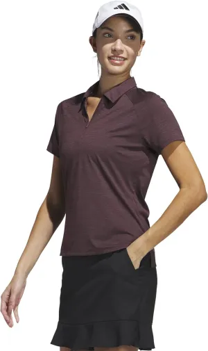 adidas Women's Ultimate365 Heather Twistknit Polo Shirt