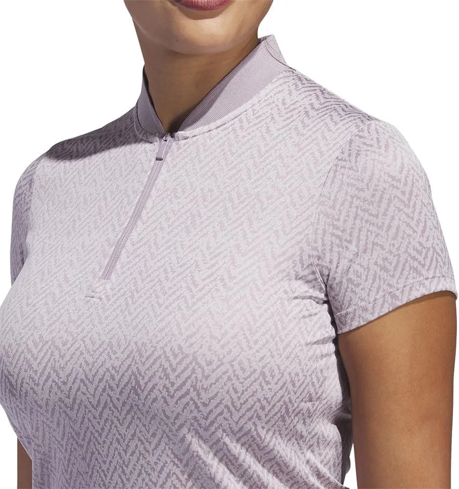 adidas Women's Ultimate365 Jacquard Polo Shirt