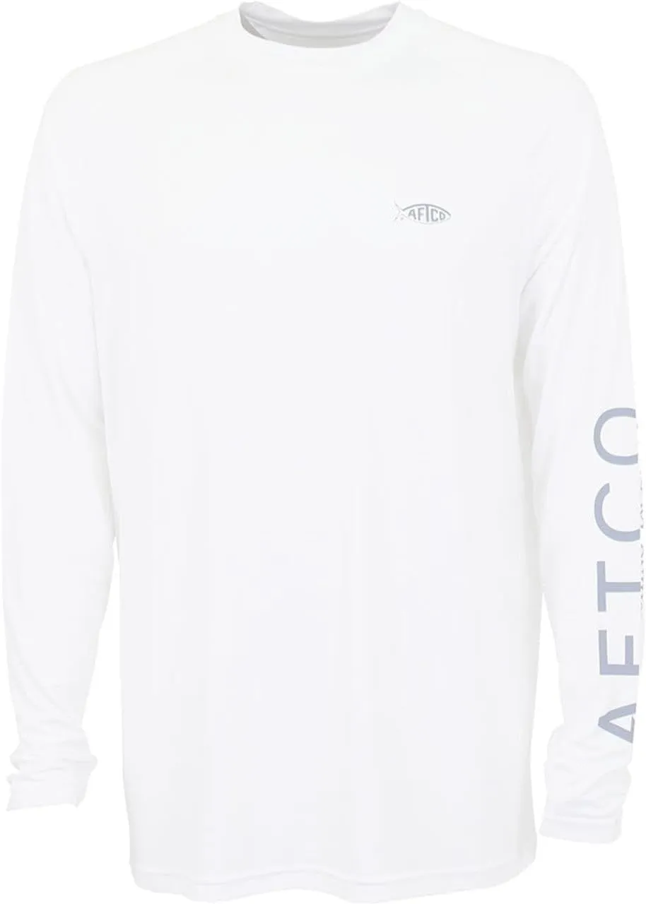 AFTCO Samurai Heathered Long Sleeve Shirt
