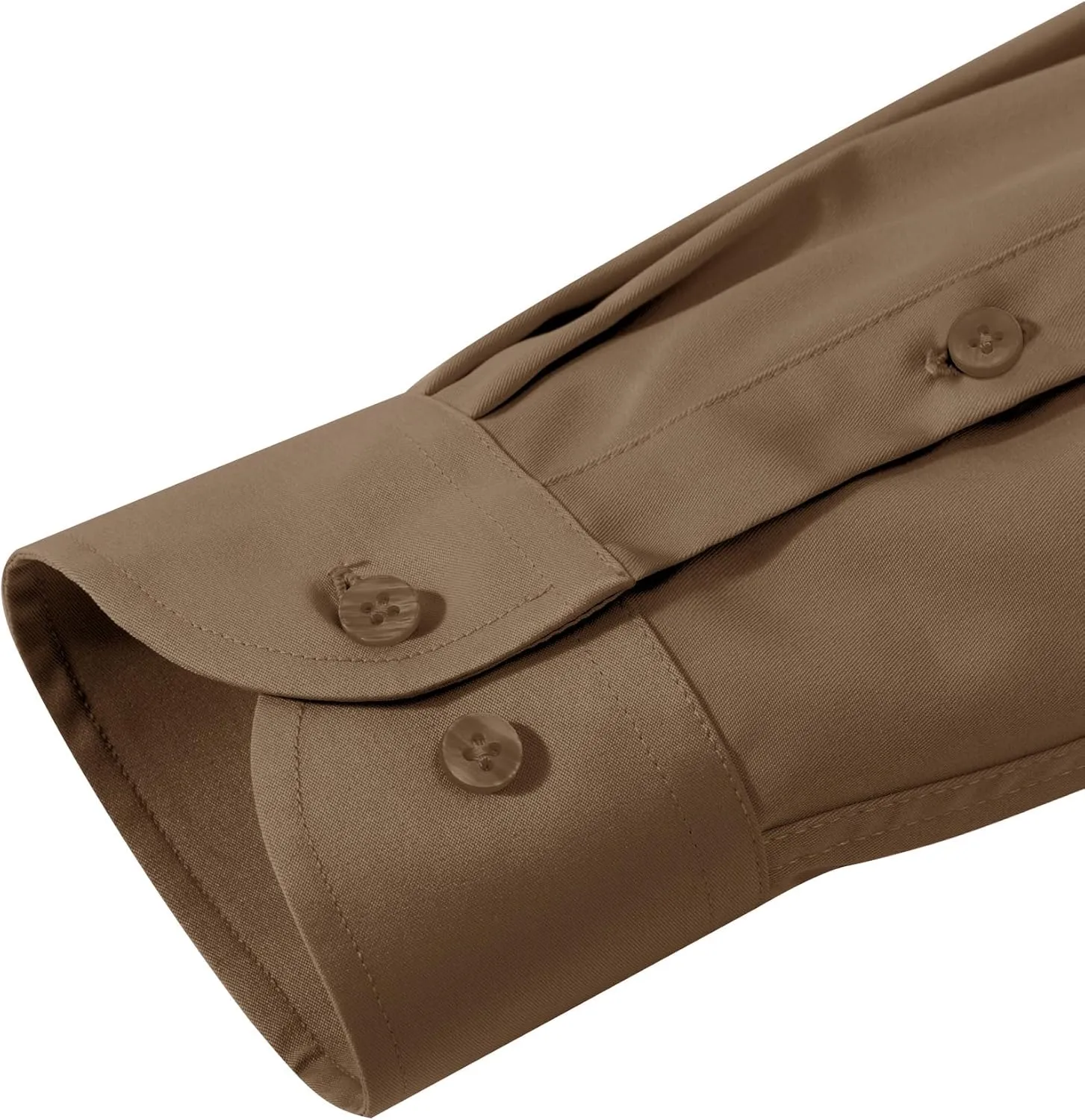 Alimens & Gentle Men's Dress Shirts Transitional Weather Long Sleeve Stretch Wrinkle-Free Button Down Top