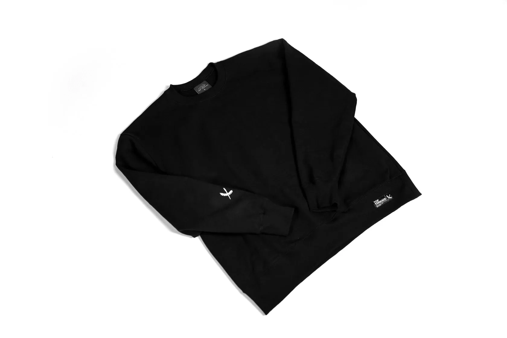 Anchor Crewneck - Black