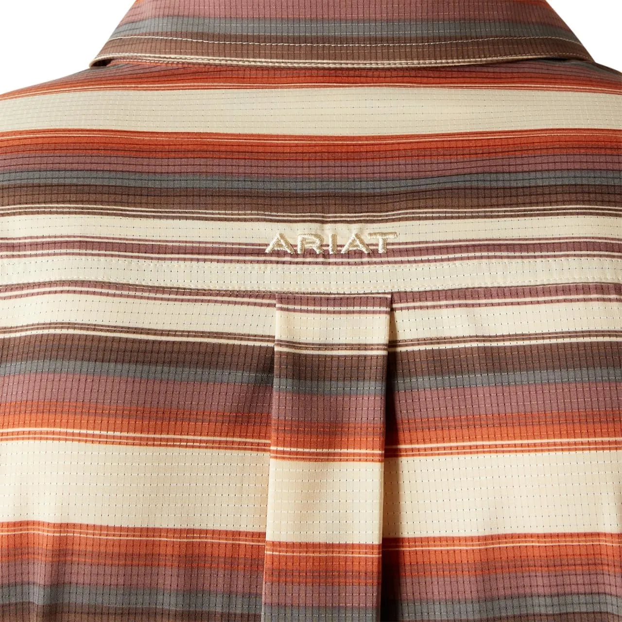 ARIAT Mens Red Mahogany Airflow Shirt