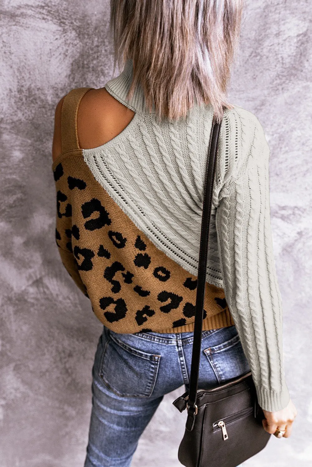 Asymetrical Buckle Sweater