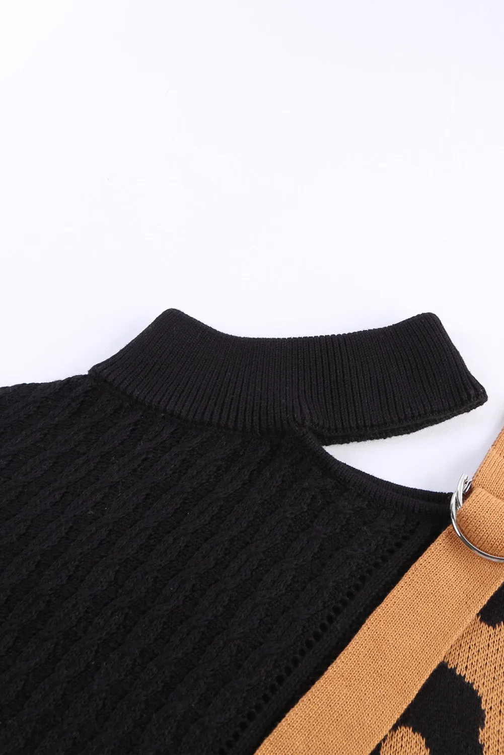 Asymetrical Buckle Sweater