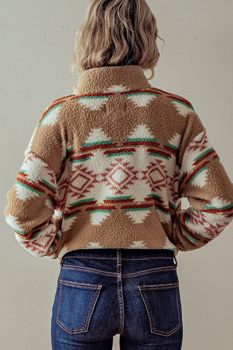 Aztec Sherpa Jacket