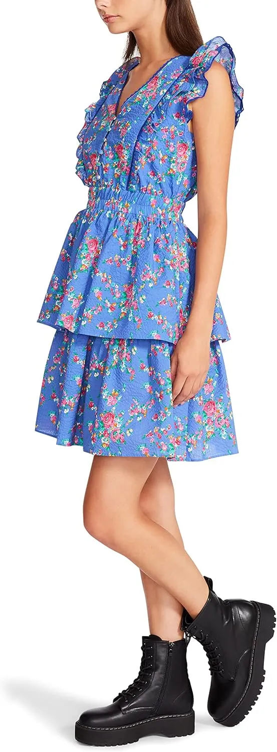 Betsey Johnson Women's Bush Gardens Seersucker Mini Dress