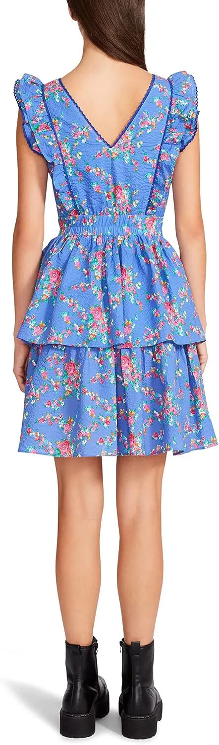 Betsey Johnson Women's Bush Gardens Seersucker Mini Dress