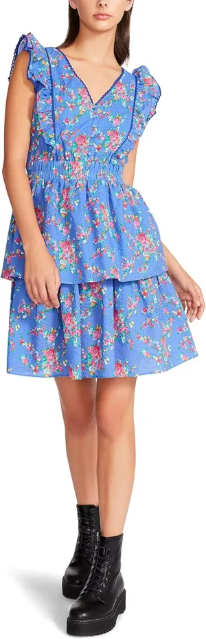 Betsey Johnson Women's Bush Gardens Seersucker Mini Dress