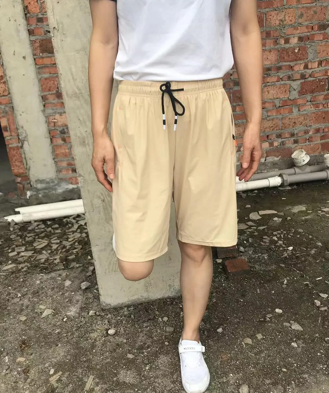 Boys Youth Cargo Shorts Quick Dry Athletic Shorts with Zipper Pockets for Outdoor Camping Hiking