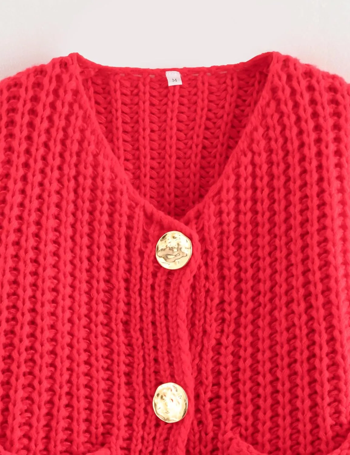 Cardigan Sweaters for Women Sweaters Womens Knit Cardigan Long Sleeve Open Front Button Down Jacket with Pockets
