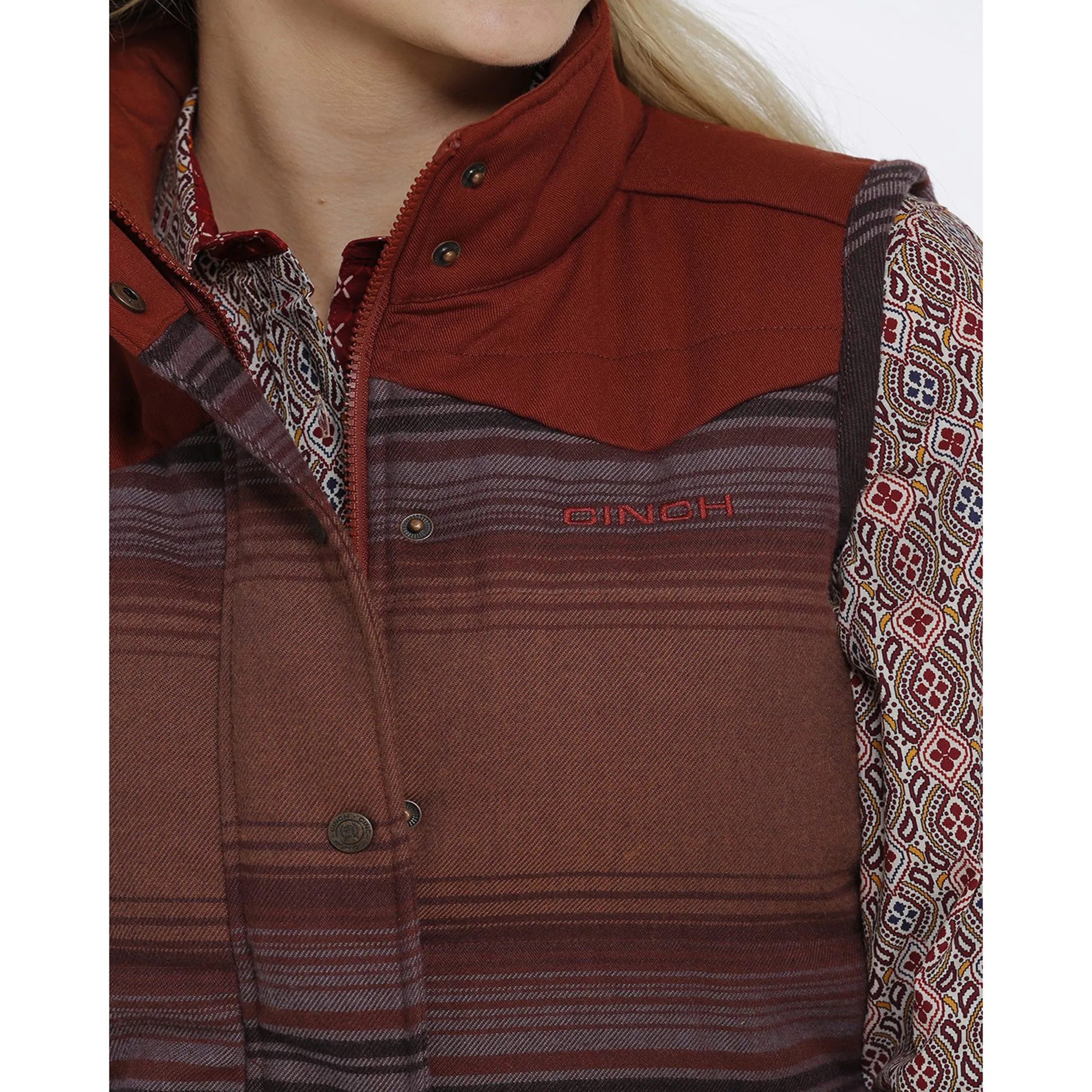 Cinch Woman's Twill Quilted Vest