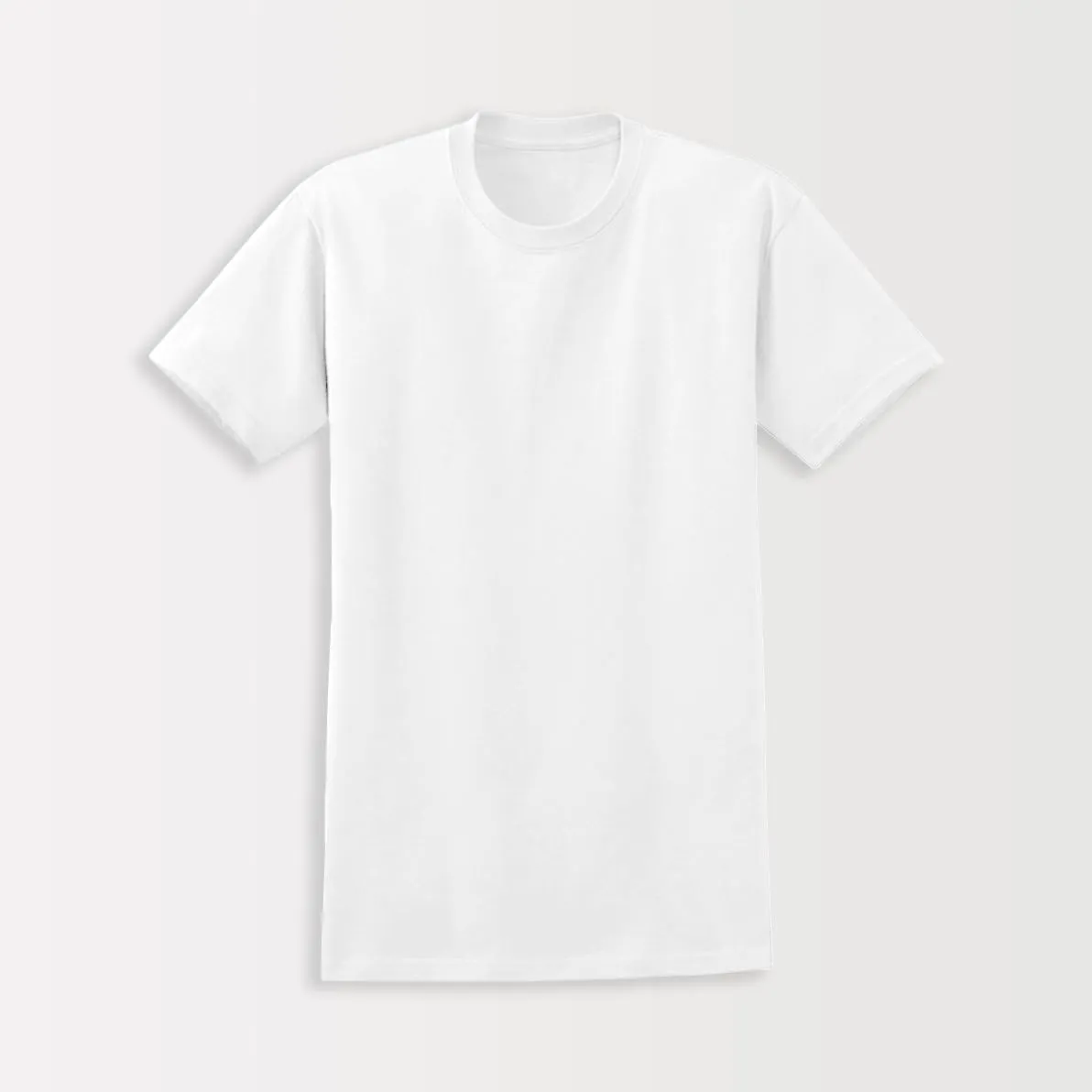 Classic Men's Short Sleeve Cotton Undershirts | Crew Neck T Shirt - Multi & Bulk Wholesale Packs