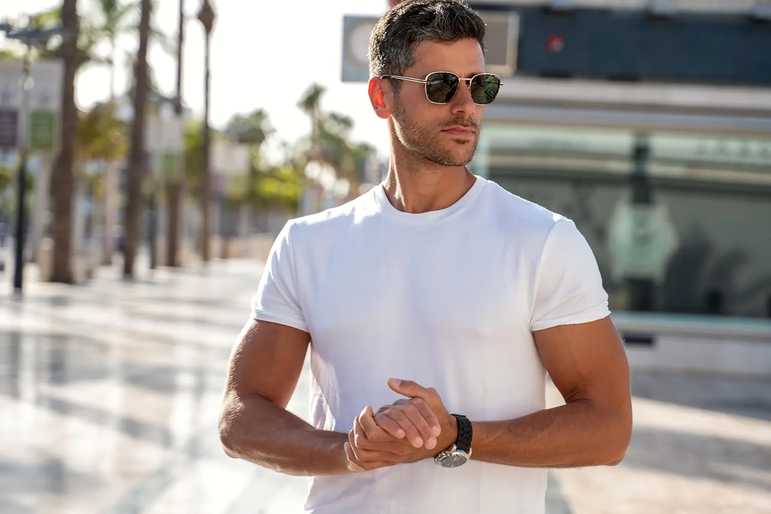 Classic Men's Short Sleeve Cotton Undershirts | Crew Neck T Shirt - Multi & Bulk Wholesale Packs