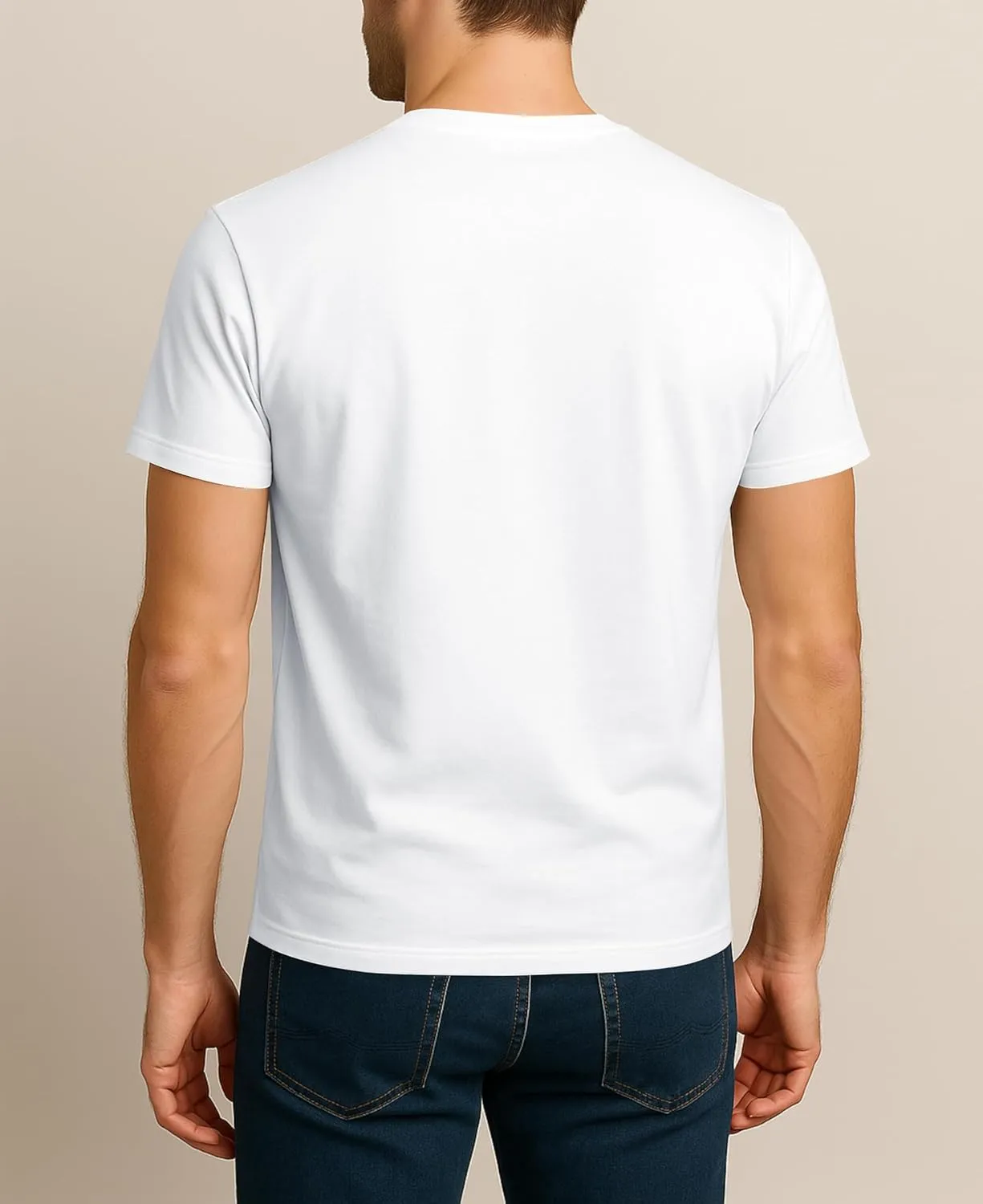 Classic Men's Short Sleeve Cotton Undershirts | Crew Neck T Shirt - Multi & Bulk Wholesale Packs