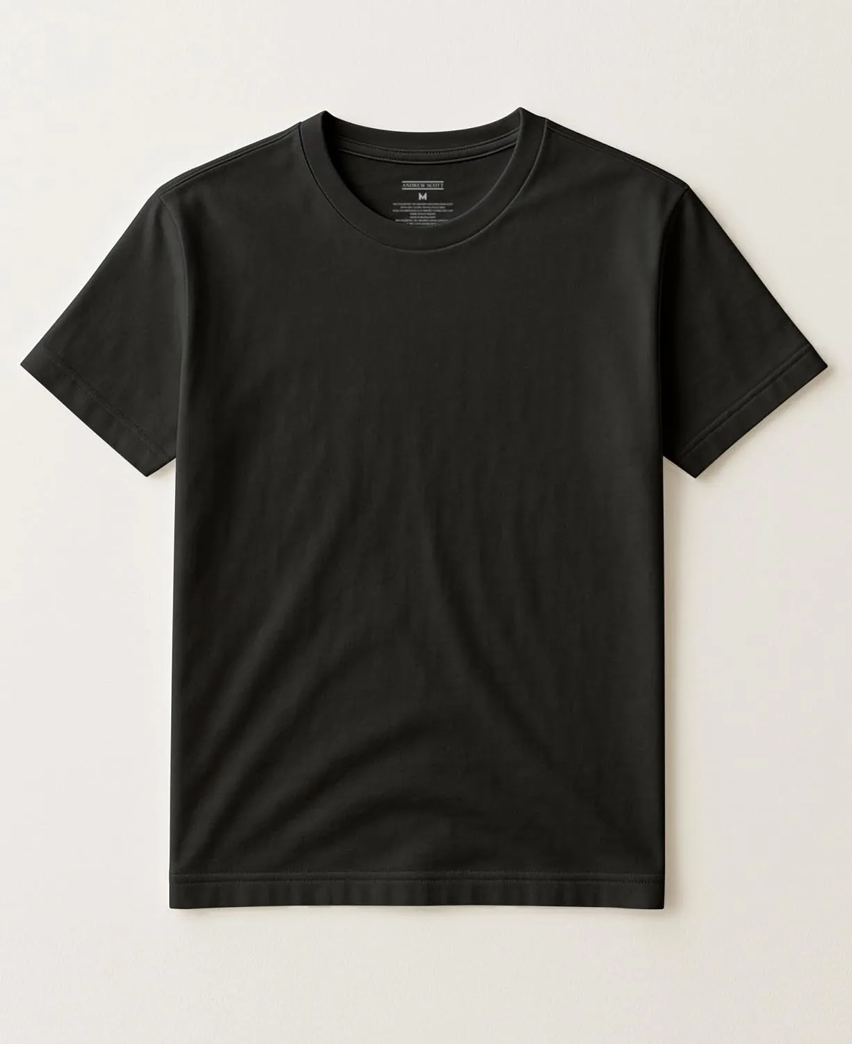 Classic Men's Short Sleeve Cotton Undershirts | Crew Neck T Shirt - Multi & Bulk Wholesale Packs