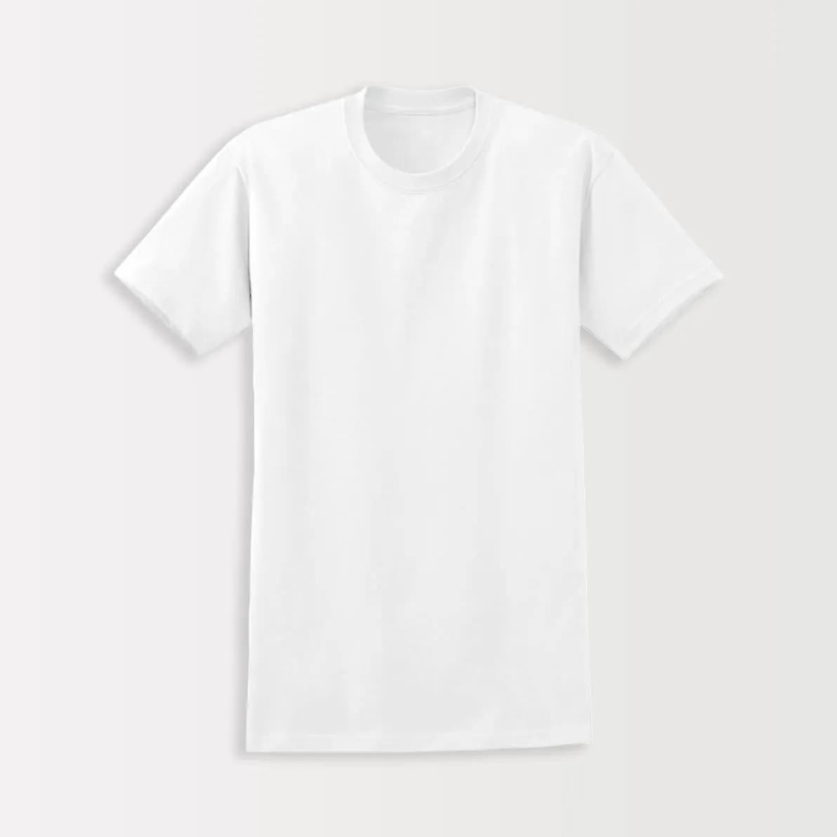 Classic Men's Short Sleeve Cotton Undershirts | Crew Neck T Shirt - Multi & Bulk Wholesale Packs