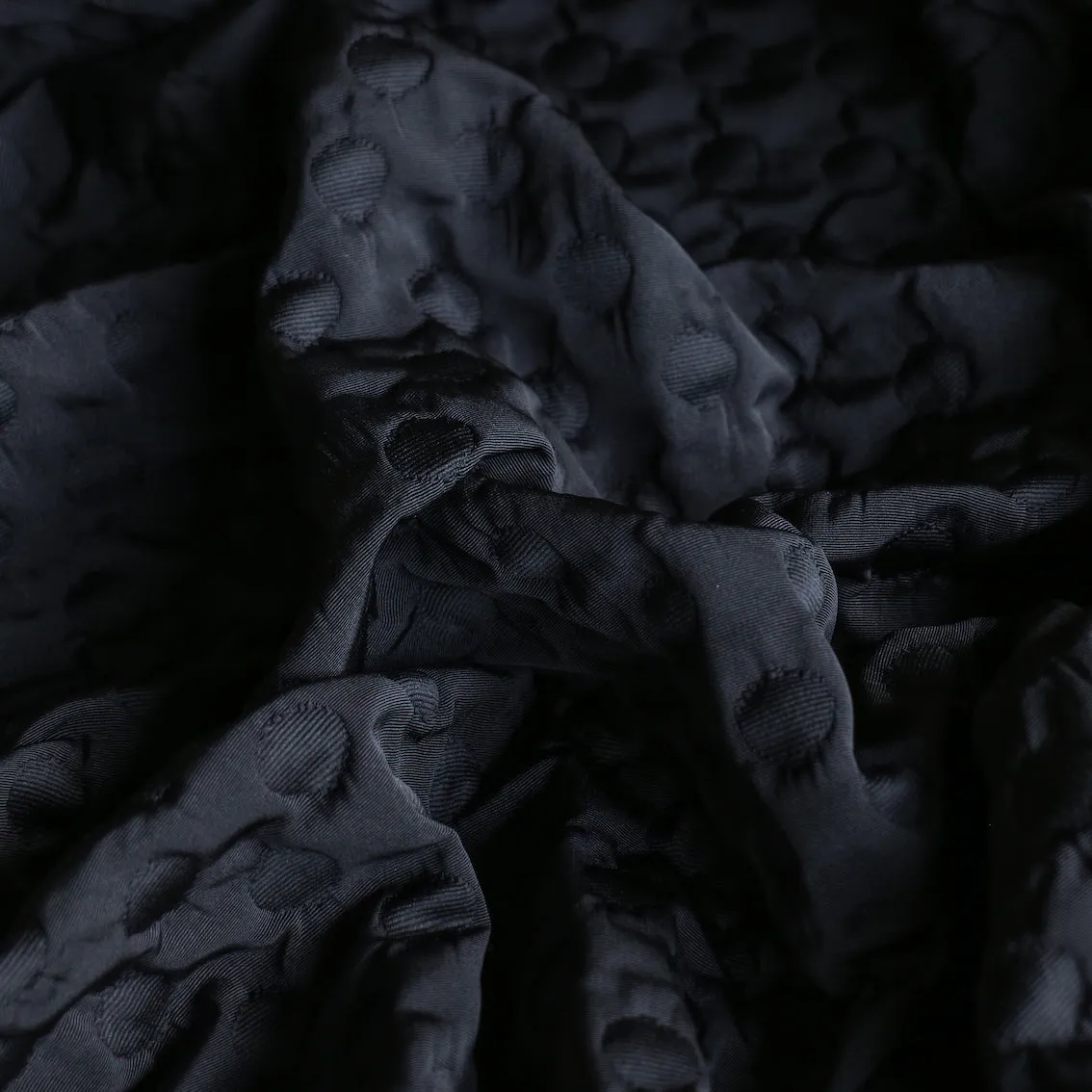 Dante Nero Spot Jacquard