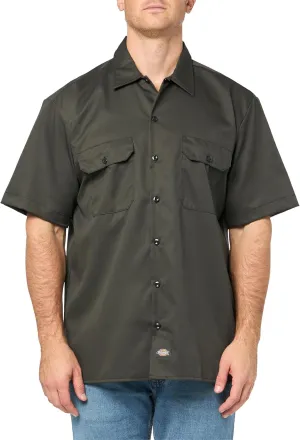 Dickies mens Short Sleeve Work Shirt