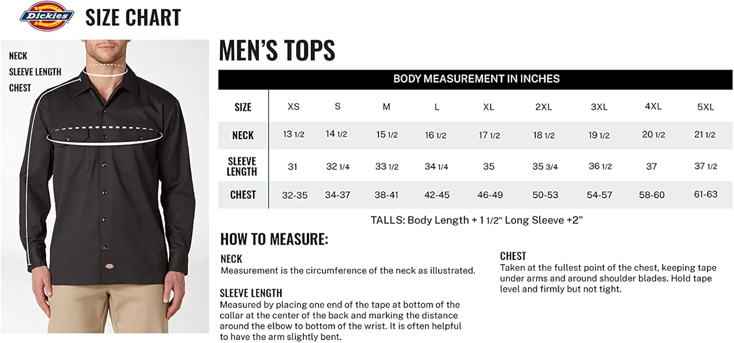 Dickies Men's Short-Sleeve Work Shirt