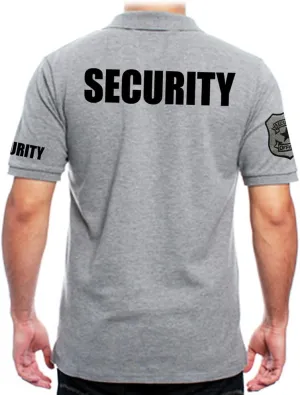 for Men's Security Collar Polo Shirt