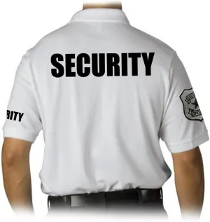 for Men's Security Collar Polo Shirt