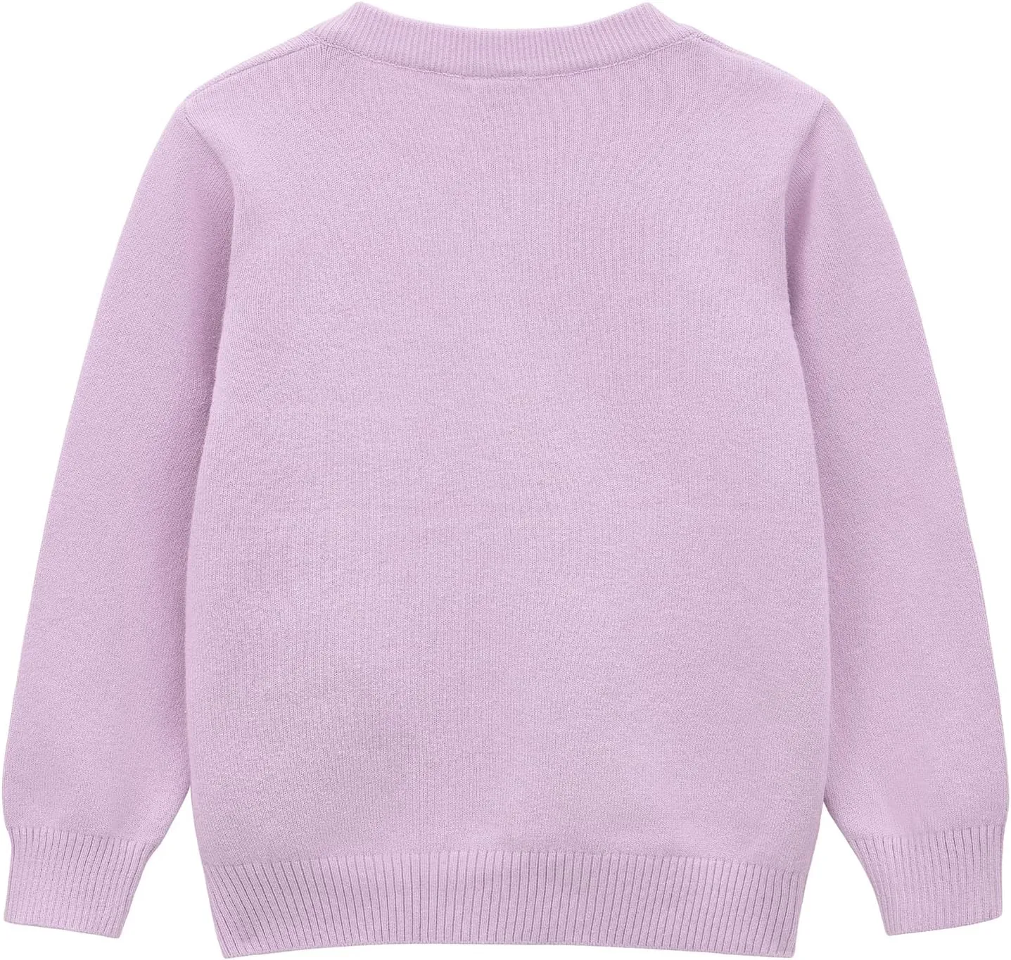 Girls' Cardigan Toddler Long Sleeve Sweater School Uniforms Sweater Button Up Knit Jacket Outwear