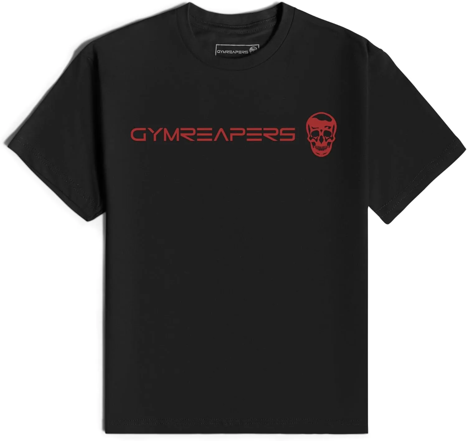 Gymreapers Workout Short Sleeve Shirt Workout T-Shirt for Men Crew Neck Shirts Casual Gym Cotton Everyday Tee