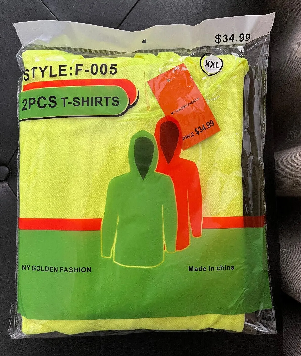 Hi Vis High Visibility T Shirt Long Sleeve Safety Construction Work Shirts with Hood