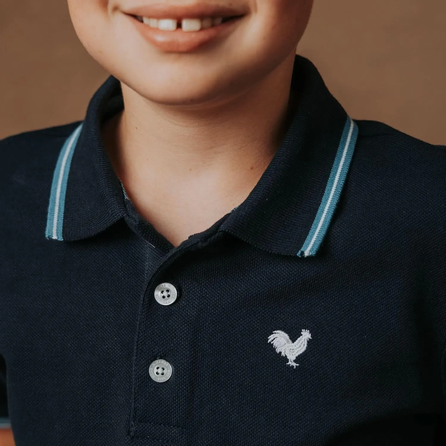Hope & Henry Boys' Short Sleeve Polo Shirt