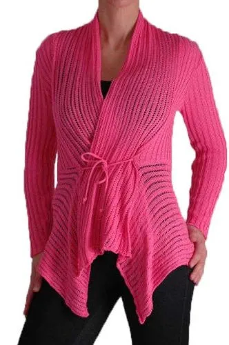 Hudson Ribbed Knitted Cardigan