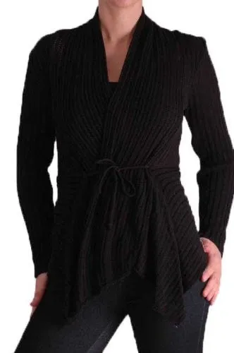 Hudson Ribbed Knitted Cardigan