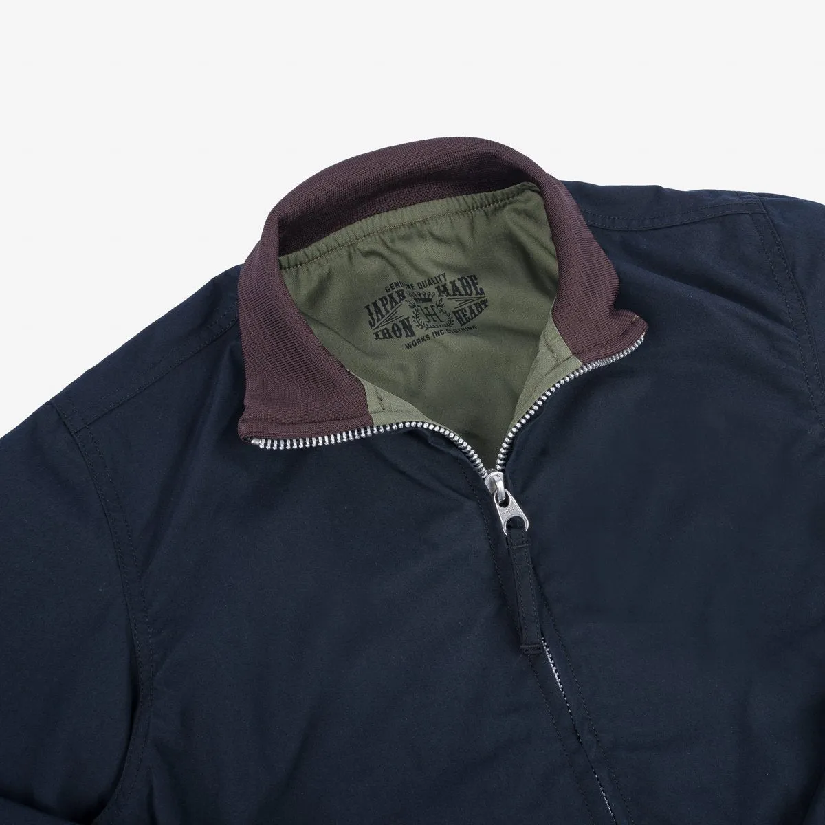 IHJ-130-BLK-NP, Reversible Tanker Jacket - Olive