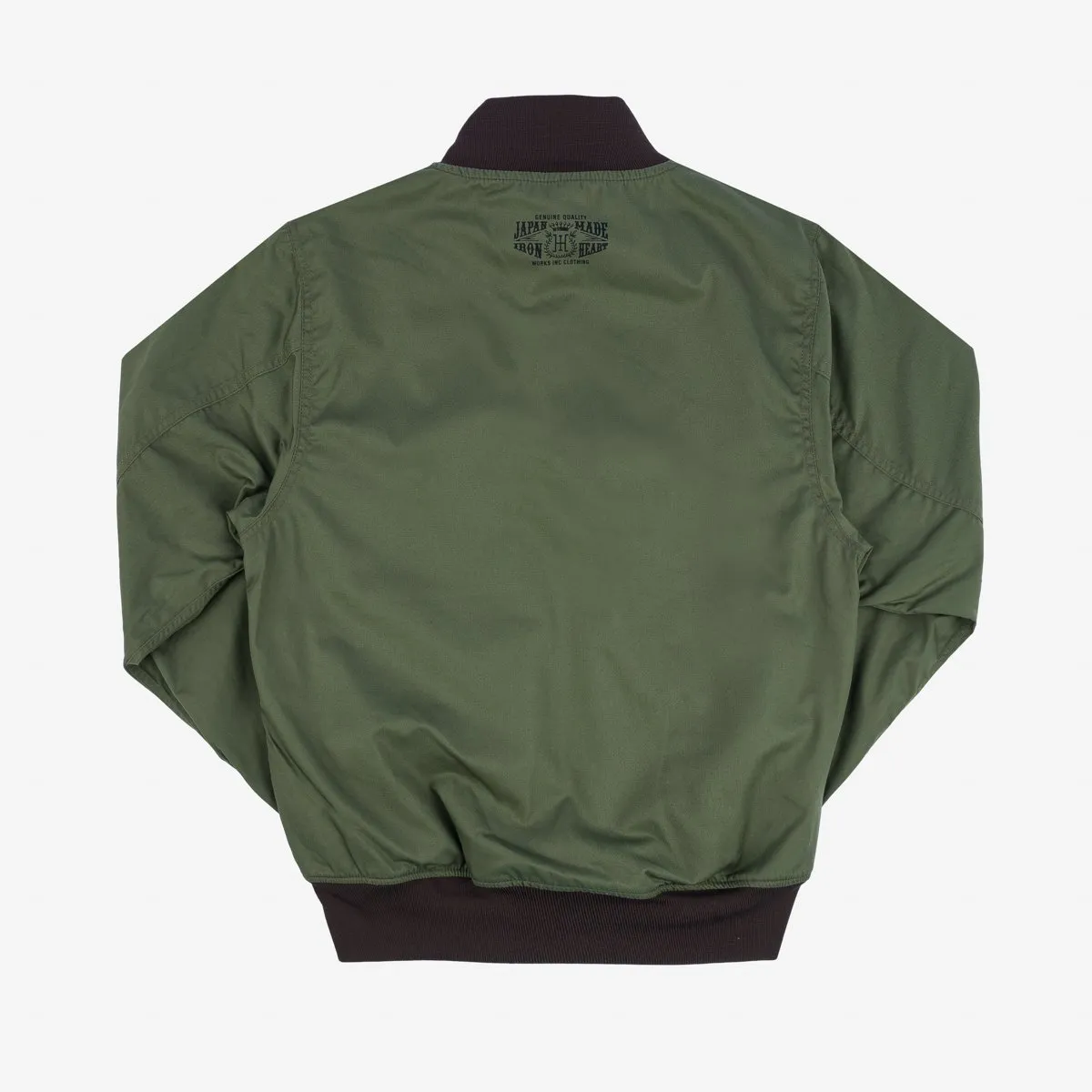 IHJ-130-BLK-NP, Reversible Tanker Jacket - Olive