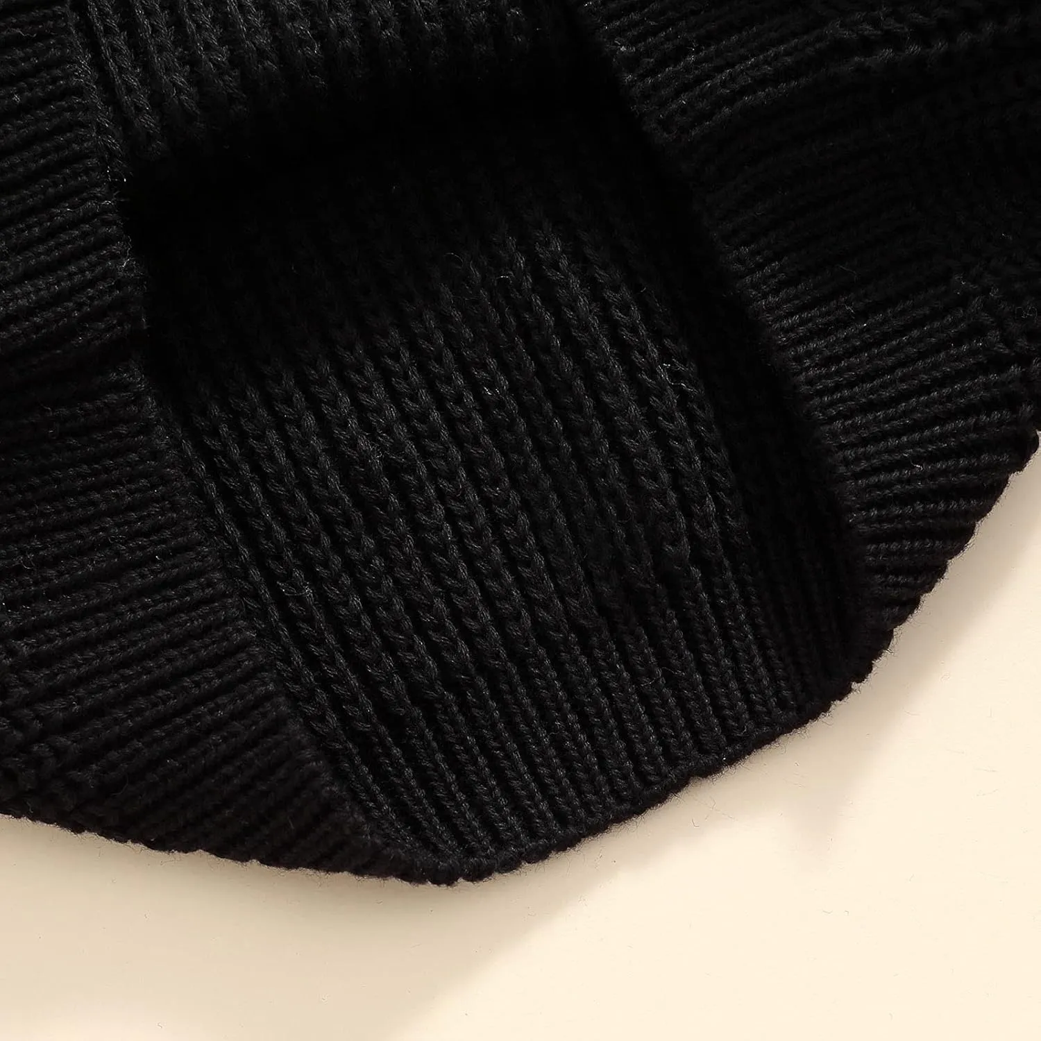 Karwuiio Toddler Baby Girl Boy Knit Sweater Round Neck Long Sleeve Pullover Sweatshirt Fall Winter Clothes
