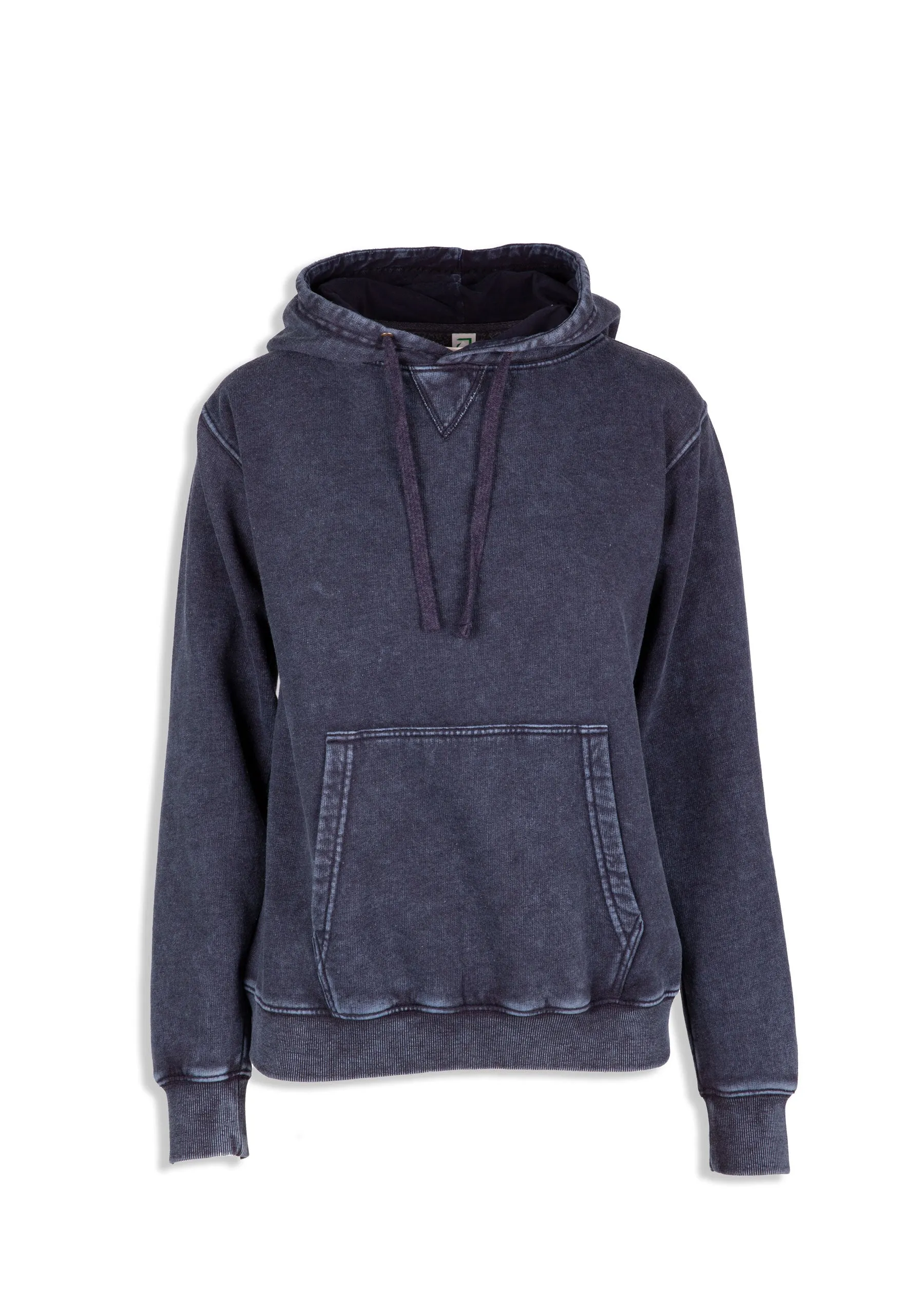 Ladies/Junior's Stone Wash Fleece Hoodie - F363UN