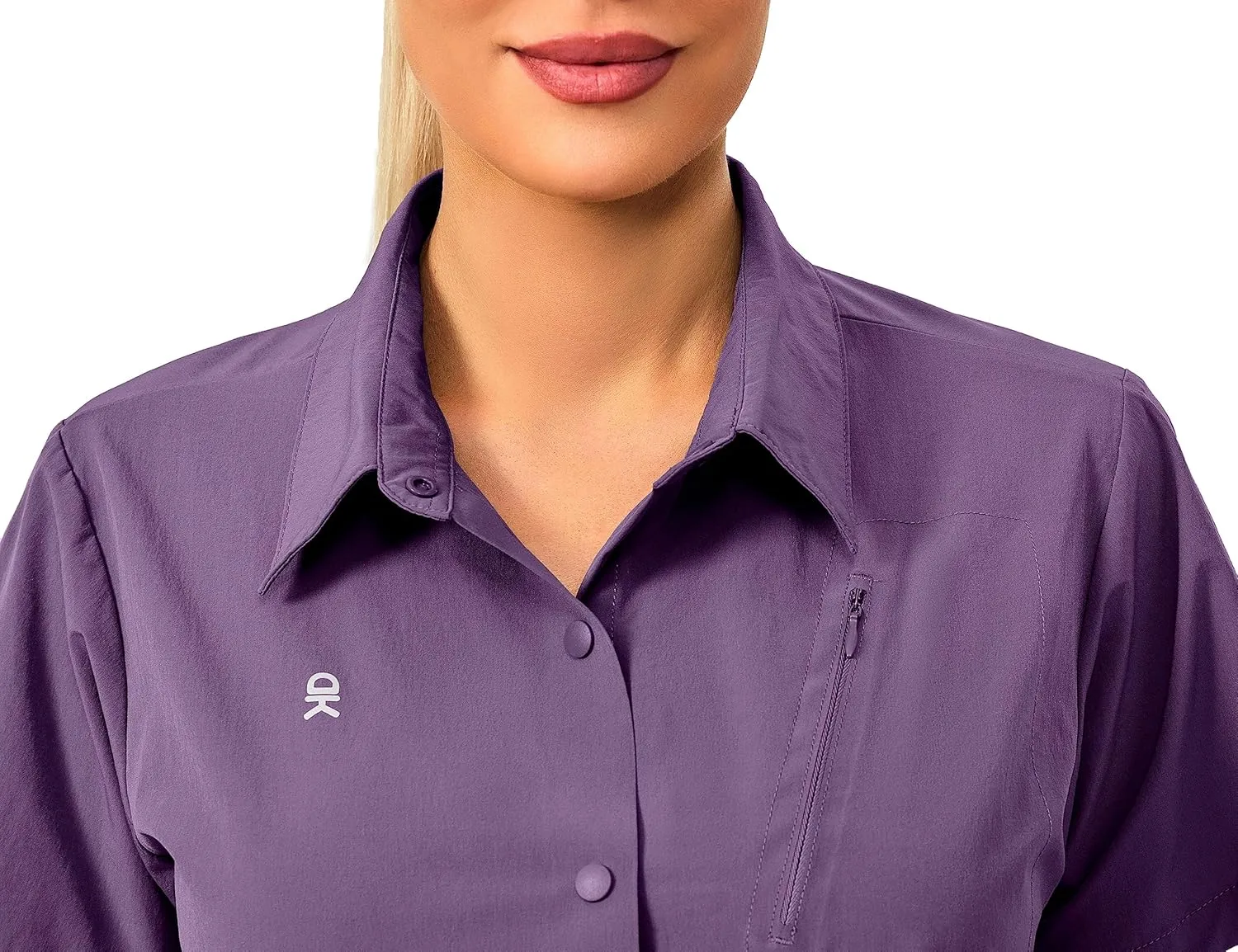 Little Donkey Andy Women's Long Sleeve Travel Shirt, UPF 50  Safari Shirt, Outdoor Cool Quick Dry Hiking Shirts