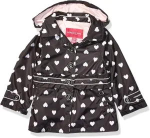 LONDON FOG girls Lightweight Trench Dress Coat Jacket