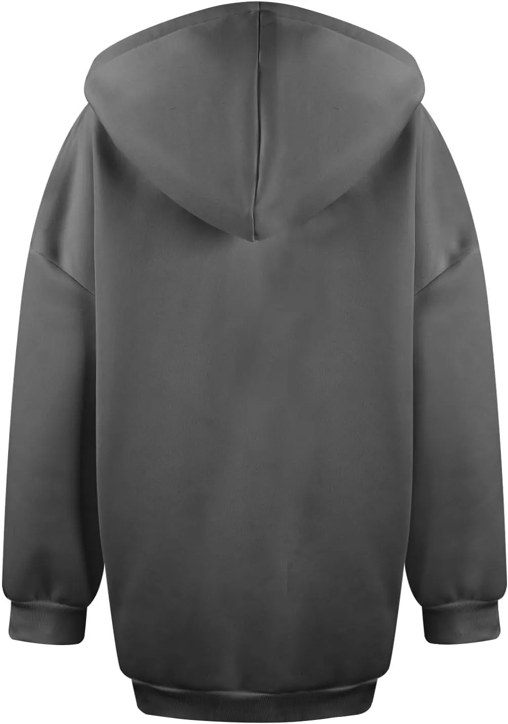 Long Sweatshirts for Women to Wear with Leggings Zip Up Hoodie Lightweight Oversized Jackets 2024 Coat with Pockets