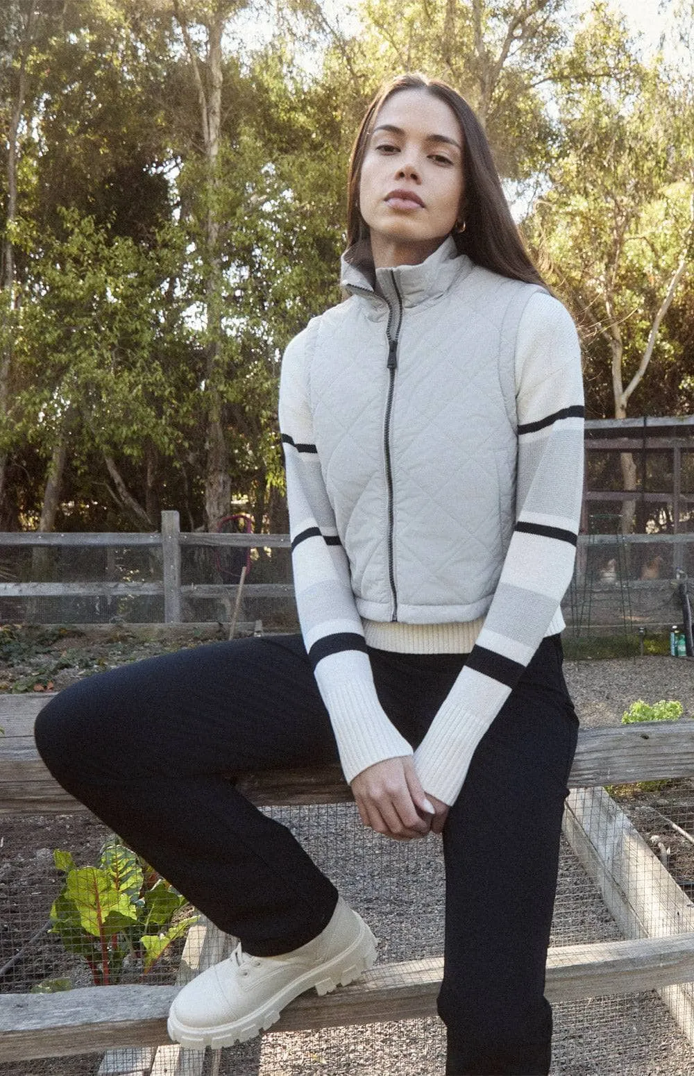 Lucern Vest | Silver