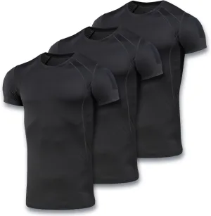 M-Tac Athletic Tactical T-Shirt Gen.2 - Breathable Polyester Military T-Shirt with Patch Panels on Short Sleeves for Men