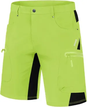 MAGCOMSEN Men's Hiking Shorts 5 Pockets Ripstop, Quick Dry, Summer Athletic Shorts for Workout, Hiking, Cycling