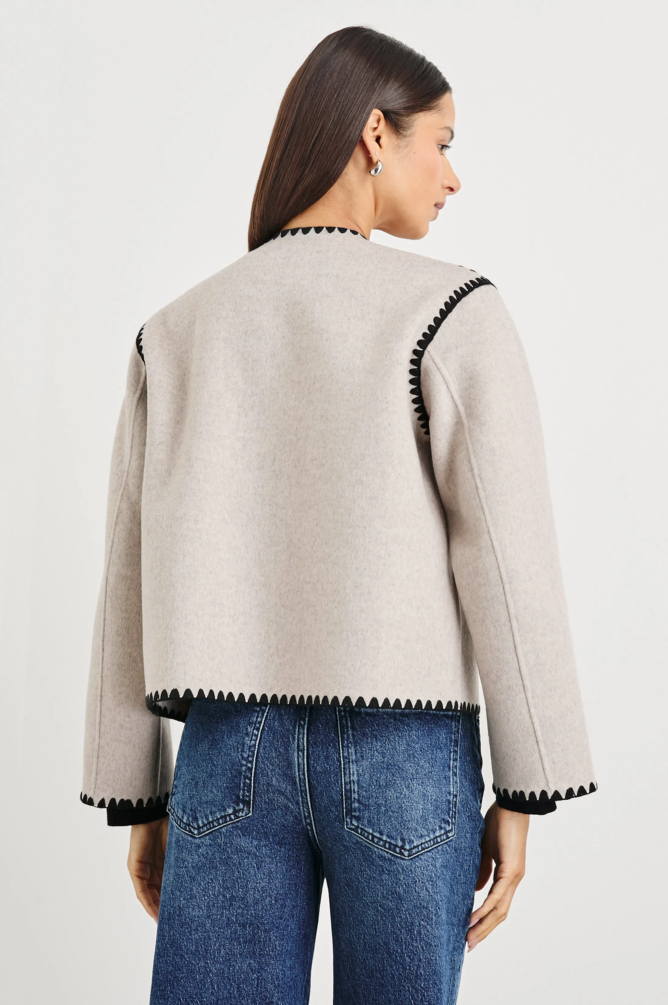 MELANIE JACKET - OATMEAL
